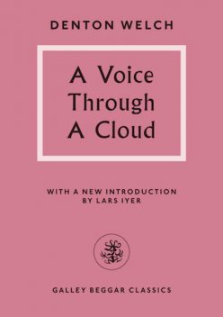 A Voice Through A Cloud, Denton Welch