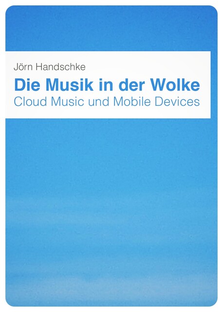 Die Musik in der Wolke, Jörn Handschke