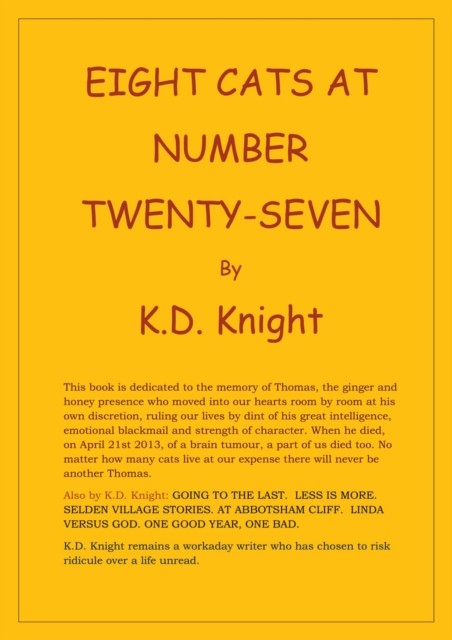 Eight Cats at Number Twenty-Seven, K.D.Knight