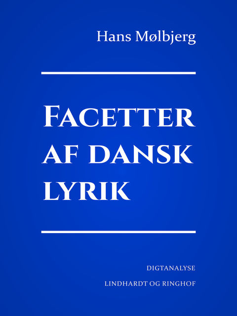 Facetter af dansk lyrik, Hans Mølbjerg