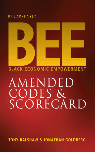 Broad-Based BEE, Jonathan Goldberg, Tony Balshaw