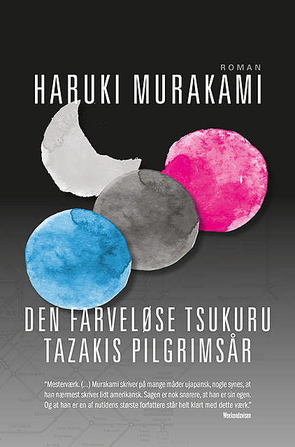 Den farveløse Tsukuru Tazakis pilgrimsår, Haruki Murakami