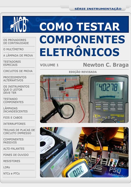Como Testar Componentes Eletrônicos, Newton C. Braga