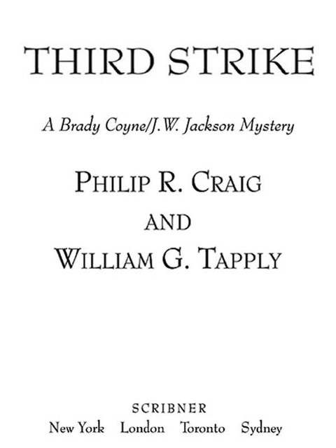 Third Strike, William G.Tapply, Philip R. Craig