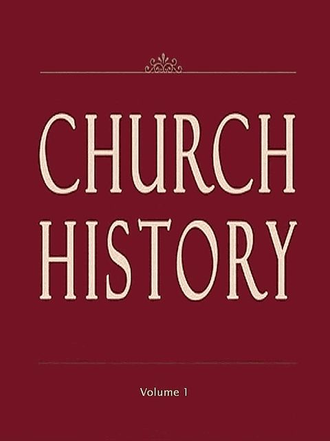 Church History, Volume 1 (of 3), J.H. Kurtz