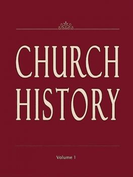 Church History, Volume 1 (of 3), J.H. Kurtz
