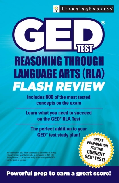 GED Test RLA Flash Review, LearningExpress LLC