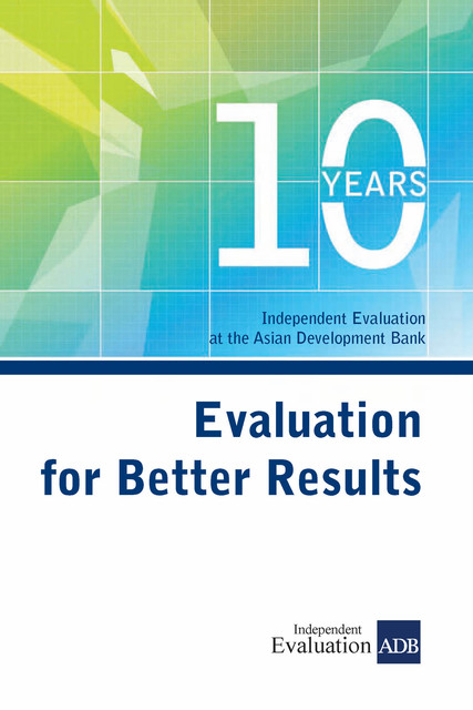 Evaluation for Better Results, Asian Development Bank