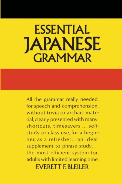 Essential Japanese Grammar, E.F.Bleiler