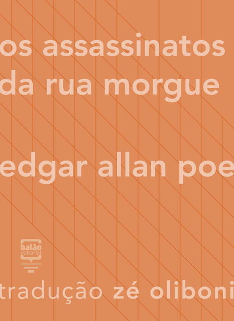 Os assassinatos na Rua Morgue, Edgar Allan Poe