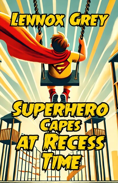 Superhero Capes at Recess Time, Lennox Grey