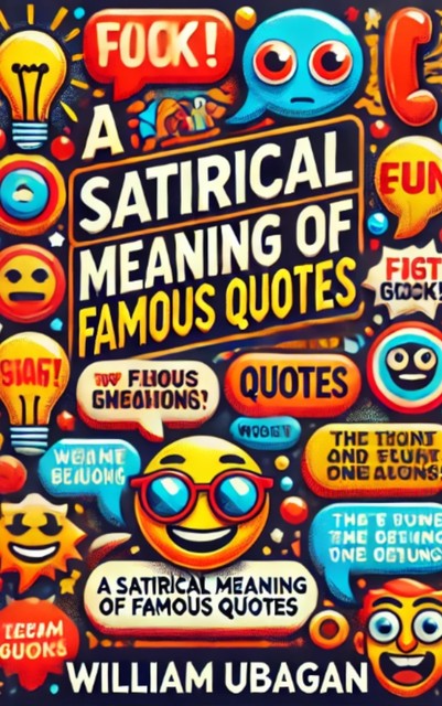 A Satirical Meaning of Famous Quotes, William Ubagan