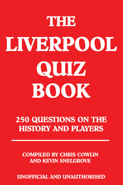 Liverpool Quiz Book, Chris Cowlin