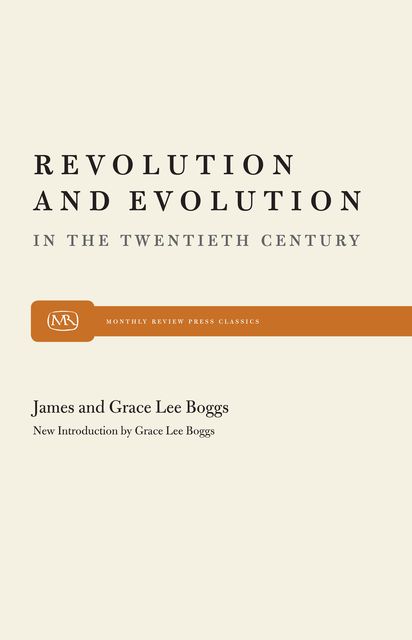 Revolution and Evolution, Grace Lee Boggs