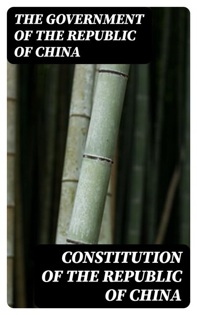 Constitution of the Republic of China, The Government of the Republic of China