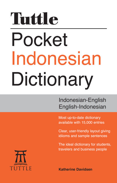Tuttle Pocket Indonesian Dictionary, Katherine Davidsen