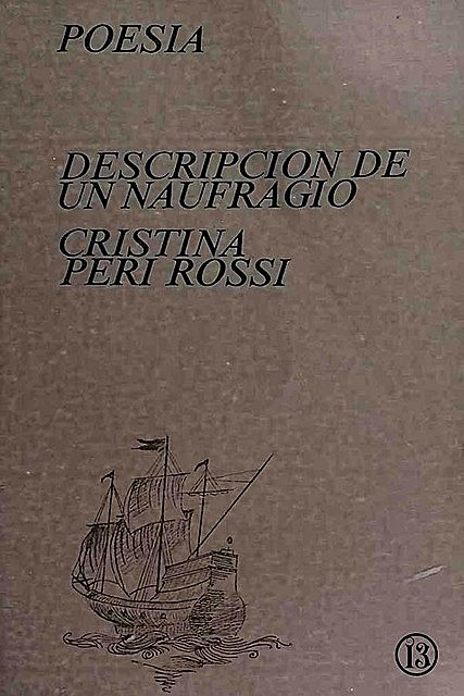 Descripción de un naufragio, Cristina Peri Rossi