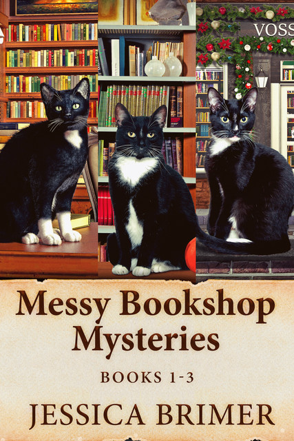 Messy Bookshop Mysteries – Books 1–3, Jessica Brimer