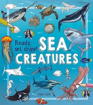 Ready, Set, Draw! Sea Creatures, William Potter, Juan Calle