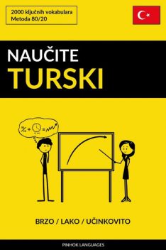 Naučite Turski – Brzo / Lako / Učinkovito, Pinhok Languages