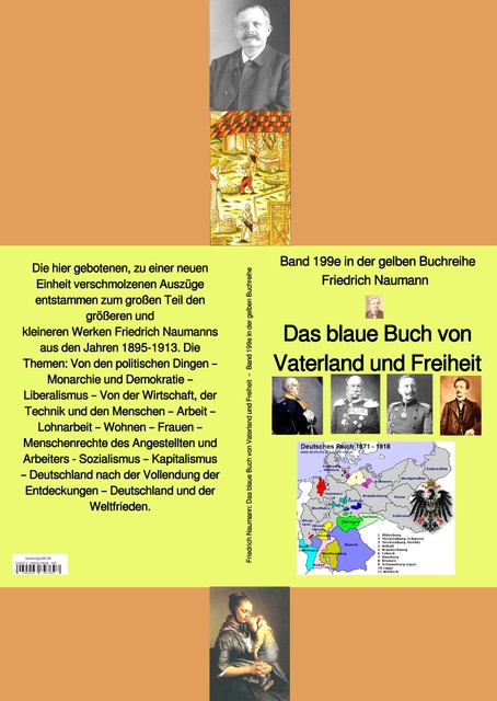 Das blaue Buch von Vaterland und Freiheit – Band 199e in der gelben Buchreihe – bei Jürgen Ruszkowski, Friedrich Naumann