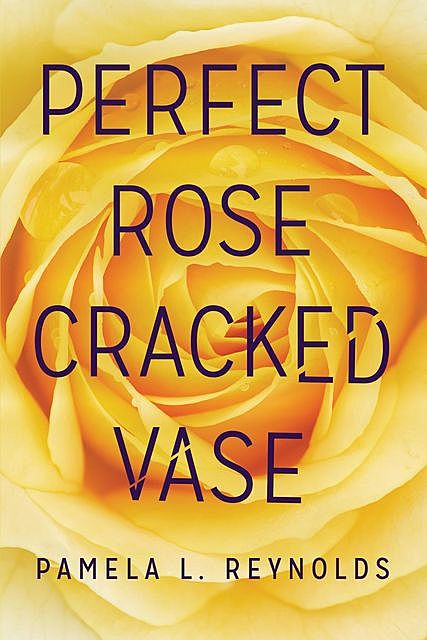 Perfect Rose Cracked Vase, Pamela L. Reynolds
