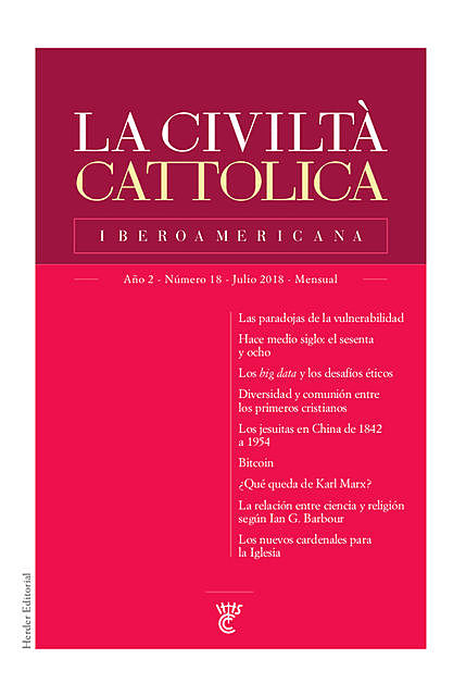 La Civiltà Cattolica Iberoamericana 18, Varios Autores