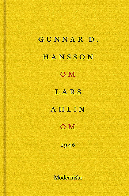 Om Om av Lars Ahlin, Gunnar D. Hansson