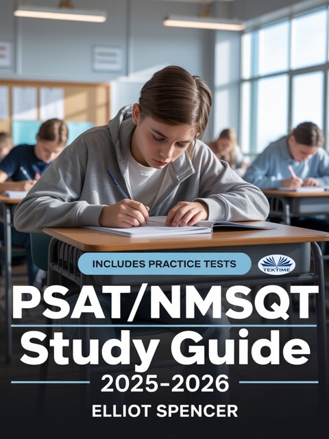 PSAT/NMSQT Study Guide 2025–2026-Complete Prep With Practice Tests, Proven Strategies, Vocabulary Boosters, And Digital Test Tips, Elliot Spencer