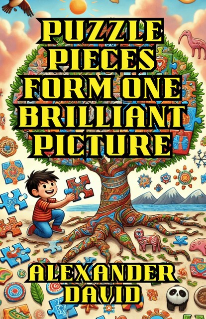 Puzzle Pieces Form One Brilliant Picture, David Alexander