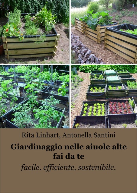 Giardinaggio nelle aiuole alte fai da te, Antonella Santini, Rita Linhart