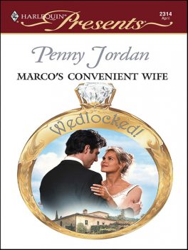 Marco's Convenient Wife, Penny Jordan