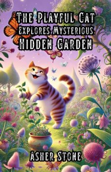 The Playful Cat Explores Mysterious Hidden Garden, Asher Stone