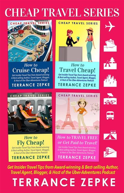 Cheap Travel Series (4 in 1) Box Set, Terrance Zepke