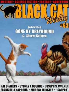 Black Cat Weekly #63, Clifford Simak, Murray Leinster, Frank Belknap Long, Sydney J.Bounds, Hal Charles, Frank Kane, Joseph S. Walker, Sharyn Kolberg, Joseph Gilbert
