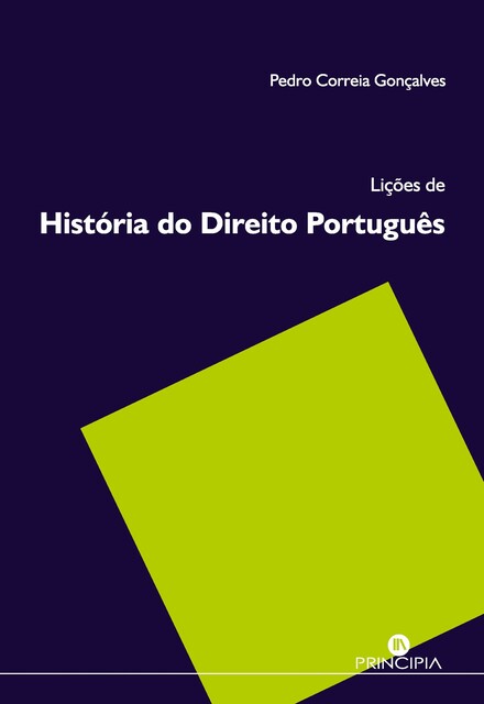 Lições de História do Direito Português, Pedro Gonçalves