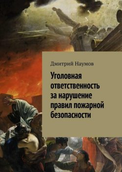 Уголовная ответственность за нарушение правил пожарной безопасности, Дмитрий Наумов