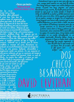 Dos chicos besándose, David Levithan