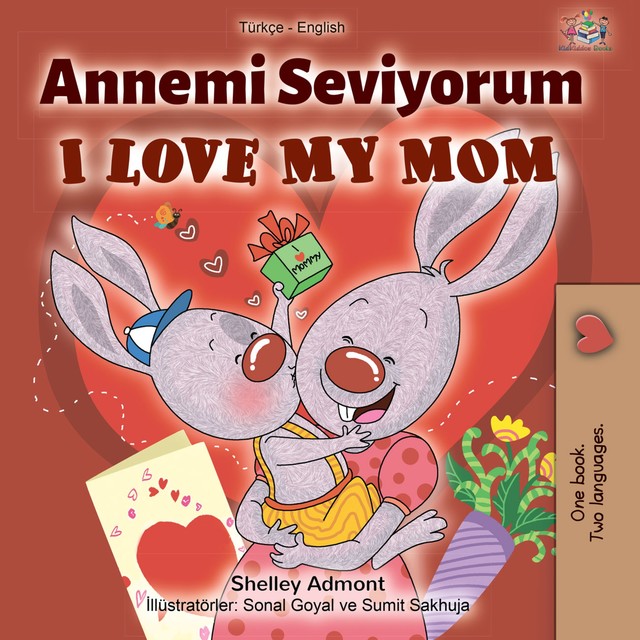 Annemi Seviyorum I Love My Mom, KidKiddos Books, Shelley Admont