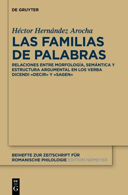 Las familias de palabras, Héctor Hernández Arocha