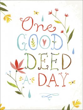 One Good Deed a Day, Chronicle Books