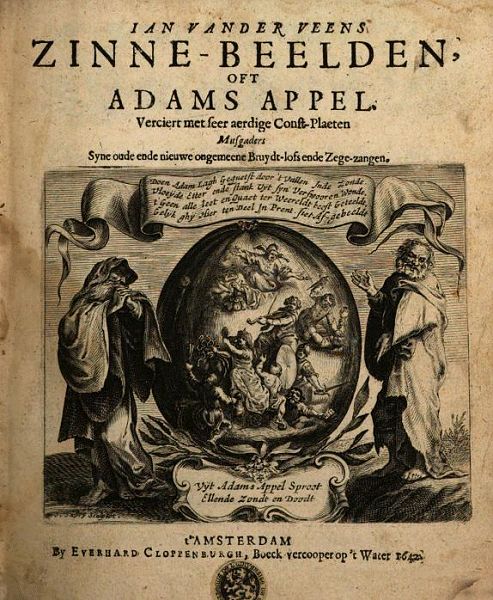 Zinne-beelden, oft Adams appel, Jan van der Veen