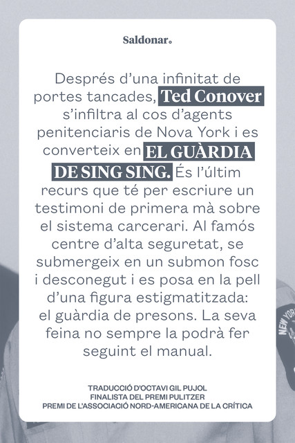 El guàrdia de Sing Sing, Ted Conover