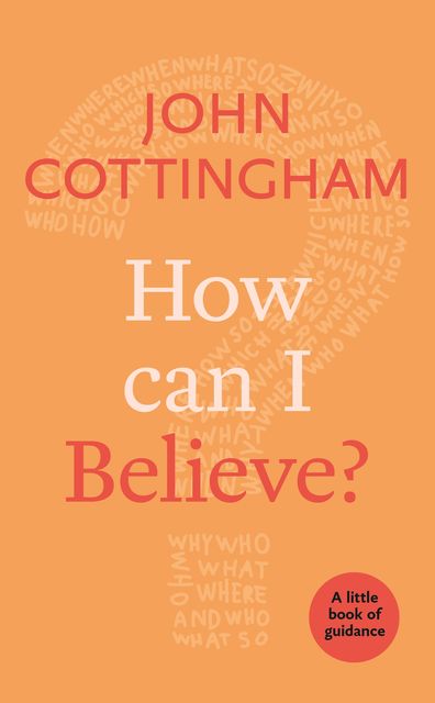 How Can I Believe, John Cottingham