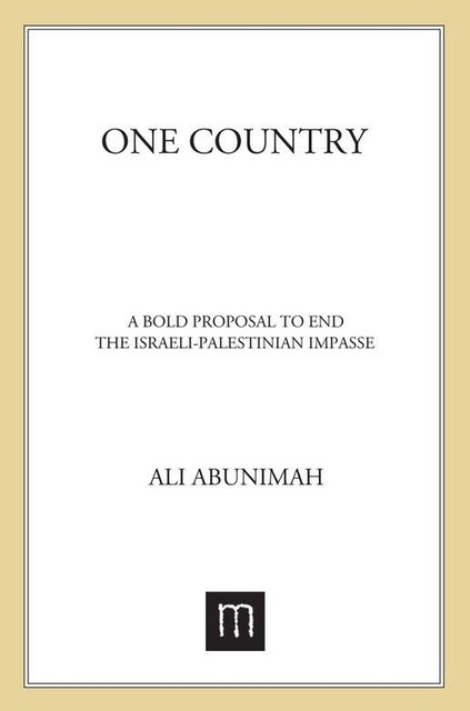 One Country, Ali Abunimah