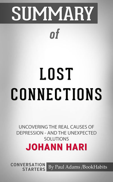 Summary of Lost Connections, Paul Adams