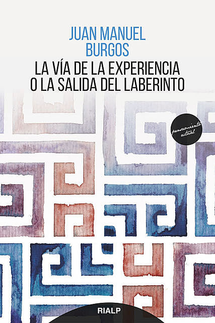 La vía de la experiencia o la salida del laberinto, Juan Manuel Burgos