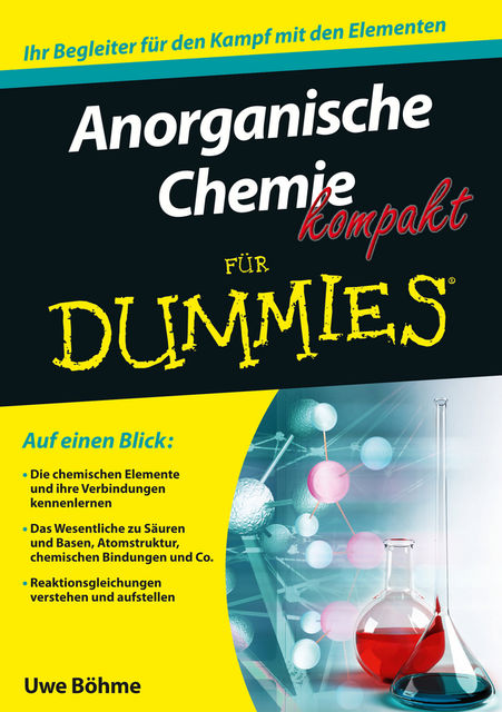 Anorganische Chemie kompakt fr Dummies, Winfried Göpfert, Uwe B, hme