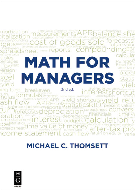 Math for Managers, Michael C.Thomsett