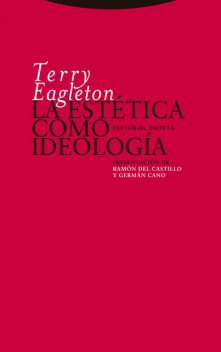 La estética como ideología, Terry Eagleton